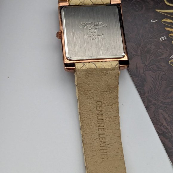 Vintage Satin Copper Design Ann Klein with Amazing Braided Leather Working main image 5